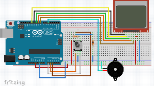 DENEY TAHTASI FRITZING